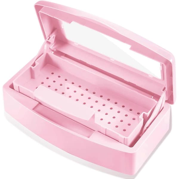 Steriliseringsbricka i plast, steriliseringslåda, steriliseringsbricka för nagelkonstverktyg
