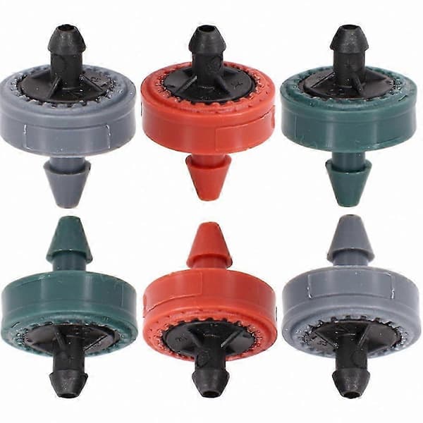 20-200 stk. trykregulerende drypper, 2L 4L 8L automatisk kompenserende emitter til havevanding, holdbart flowkontrolsystem