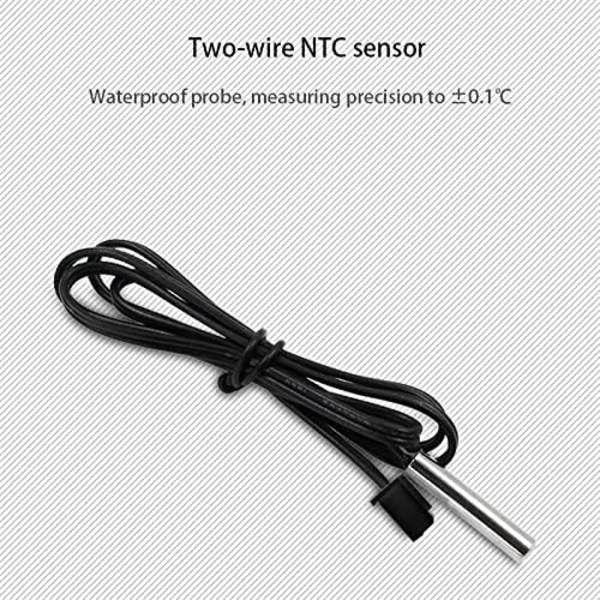 Wifi temperaturregulator uden termostat NTC sensor digitalt display APP-styring til smart home
