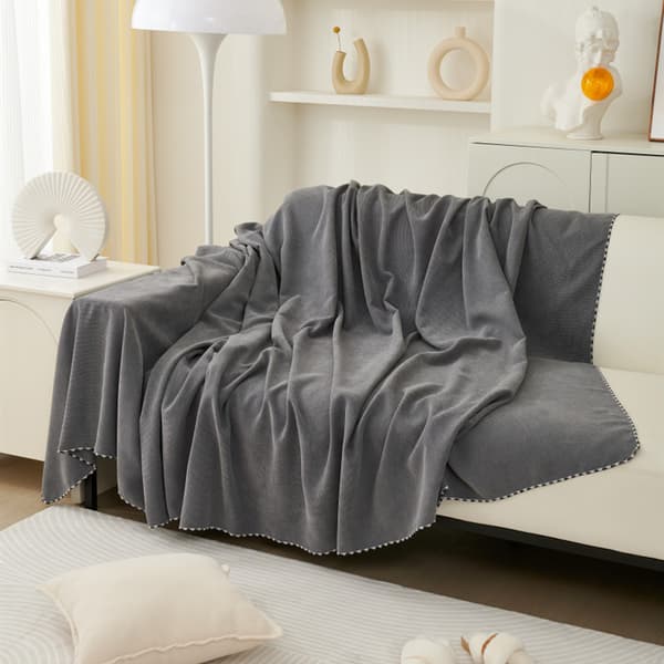 30x50cm/örngott navy grey 30*50cm