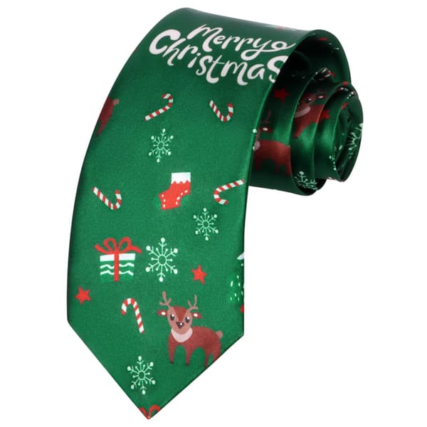 Julebånd for menn, slips for menn, juleslips, julebånd, julefest slips 2