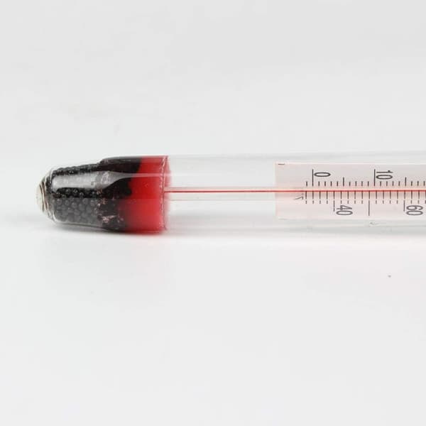 Mini flytende akvarie-termometer  Vertikal  Vann-termometer  Anti-dråpe Temperaturområde: 0-40 grader