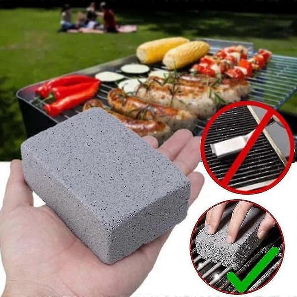 4-pak Grillrensningssten Grillrensersten til BBQ Grill Stegeplade