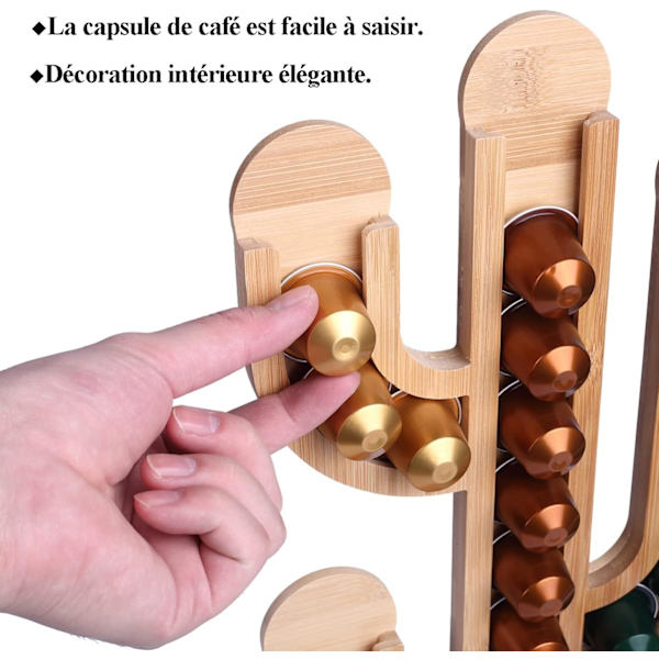 Kapselhållare, Kapselförvaring, Kaffe Kapsel Dispenser, Perfekt för kontoret, hemmet