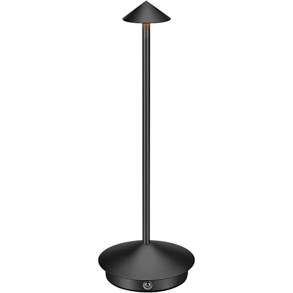 Bordlampe / Skrivebordslampe - Trådløs LED-lampe silver