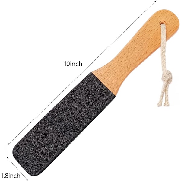 Fodfil/Rasp, Eksfoliator Pedicure Værktøj Fod Hård hud Fjerner Scrubber til Død Hud, Hård hud og Hård Hud - Pimpsten til Revnede Fødder, Hæle, Albuer