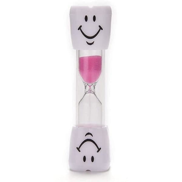 3-pak børnetimer til børn, 2-minutters smil timeglas, timeglas