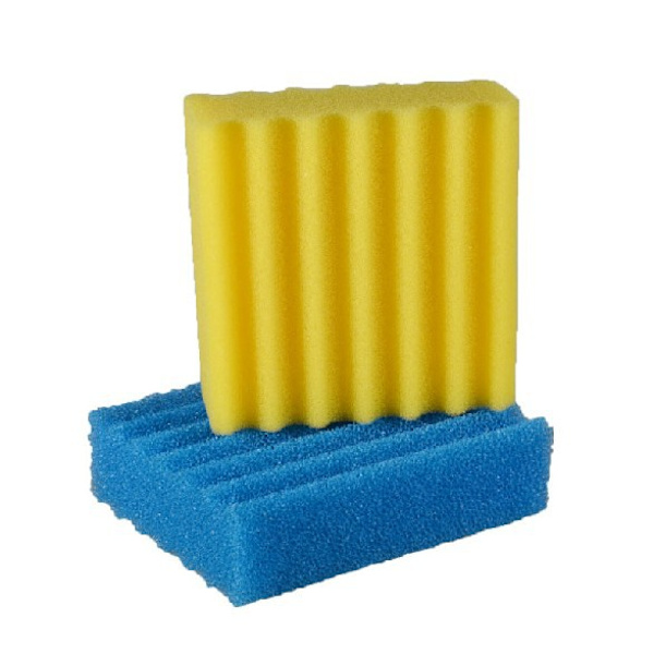 Reservedel Biologisk Filter CBF-350 Komplett sett med filtersvamper Skumfilter（24*20*7.5CM）