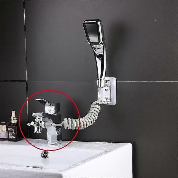 Vattenkran Koppling Omkopplare Blandare Adapter Diskbänk Splitter Avledningsventil Bidédusch Köksaccessoarer