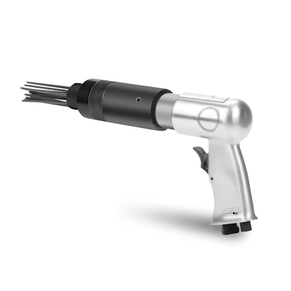 Luftnåls rustfjerner, 19 nåler 3000 RPM nålepistol pneumatisk nål rustfjerner 1/4\" 10 CFM 35 cm