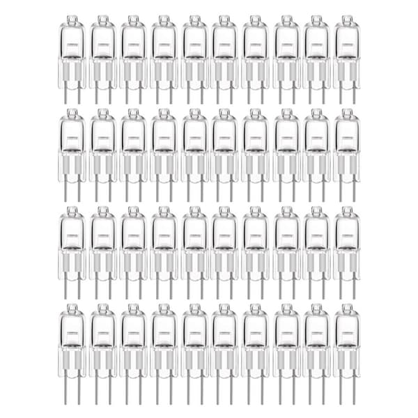 G4 Halogenpærer / Glødepærer - Varm Hvid - Halogen 20W (10-pack)