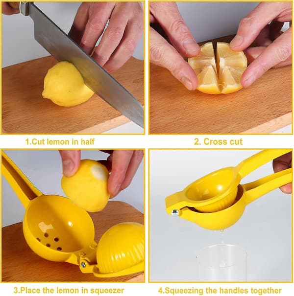 Citronpresser, Premium Stor Kraftig Håndholdt Juicer til Citron