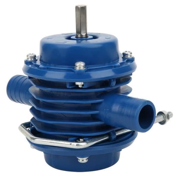 Vattenpump, Mini Lättviktig Bärbar Självsugande Centrifugalborrpump Hemträdgård Handborrpump