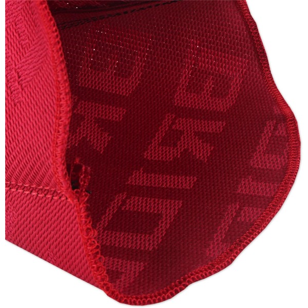 Växelspaksdamask Växelspaksknoppsskydd Hållbart Canvas Växelspaksmanschetter för Universal Bil-Röd Red