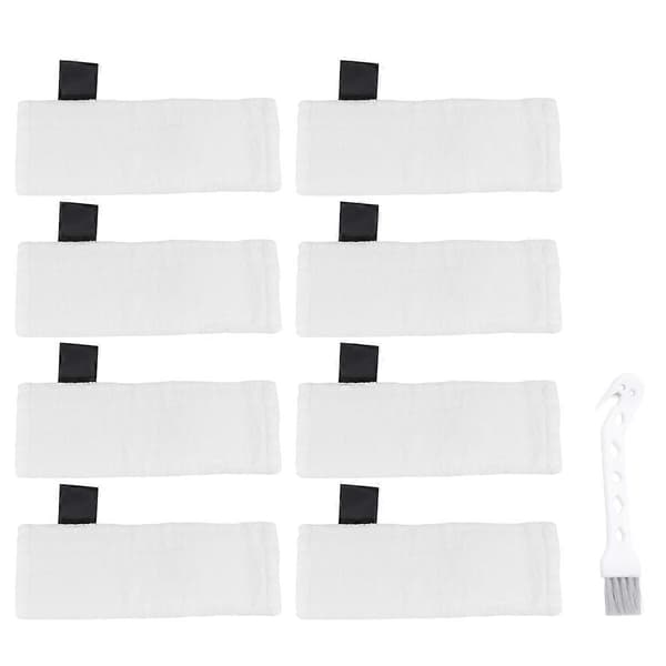 Erstatningspute for dampmopp, mikrofiber, vaskbar moppeklut for Black&decker Fsm1610