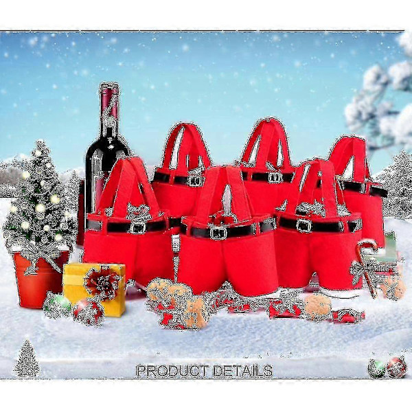 Julklappspåsar Julpåsar Jul Bröllop Godispåsar Julartiklar 2st