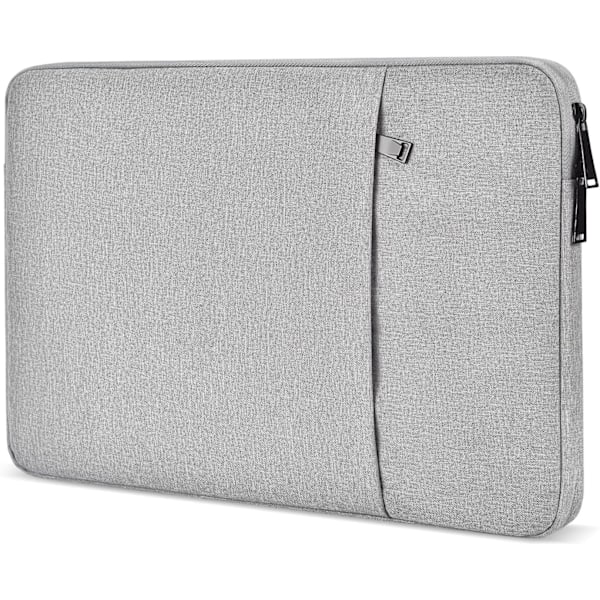 13 inch Laptop Sleeve Case for MacBook Air 13.6 inch M2 Chip, Samsung Galaxy 13.3, DELL Latitude 13,-Resistant Computer Bag -Light Grey