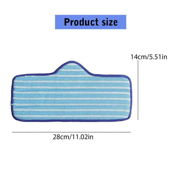 2 stk. moppeputer for LG dampmoppeklut A9 moppemaskin klutmopp