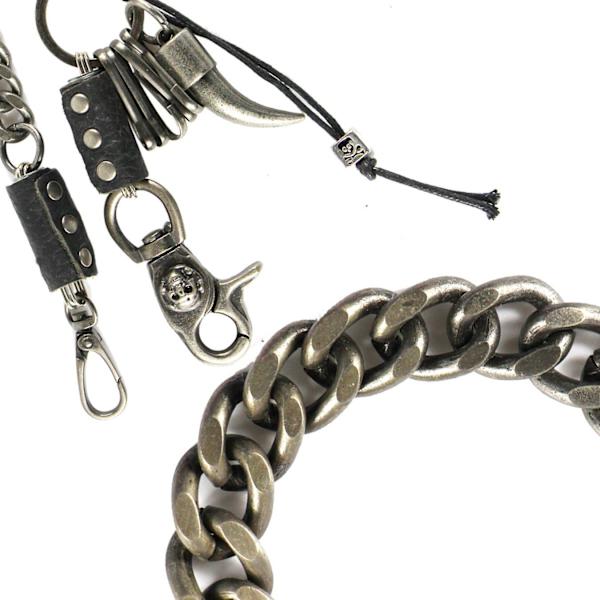 Punk Hip Hop -housujen avaimenperäketju horn chain