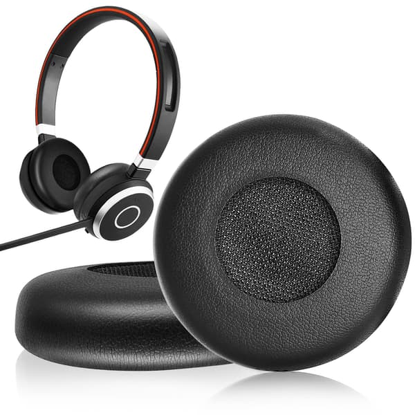 Reservedeler for øreputer til Jabra Evolve Reservedeler for øreputer Pudebetræk Pude til Jabra Evolve 20 20se 30 30II 40 65 65+ (1 par)