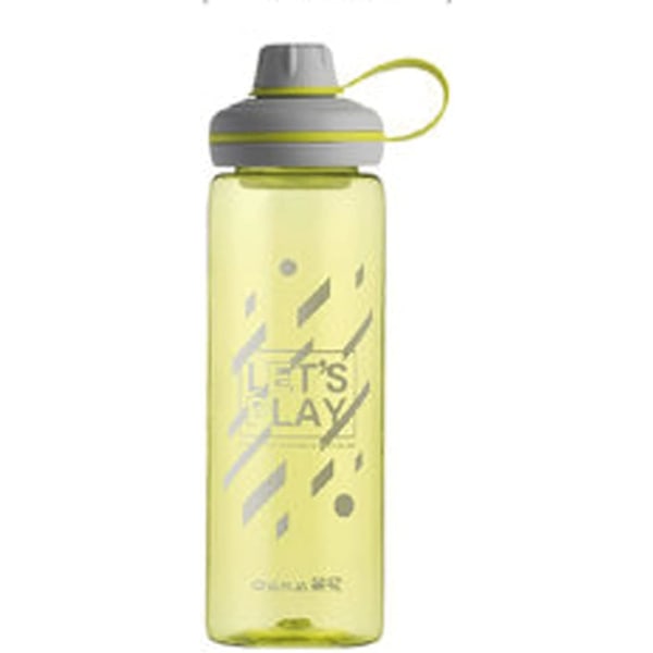 Rejse 51oz/1000ml Vandflasker Med Tude Låg Halv Gallon Vandflaske Sports Vandflaske Stor Vandflaske Yellow green