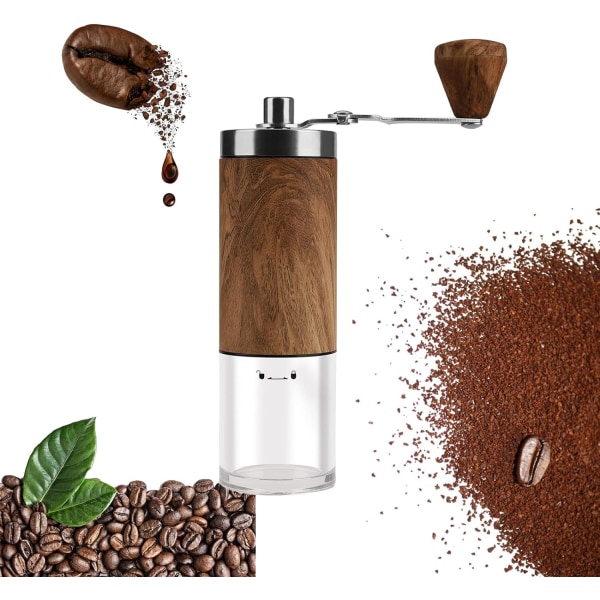 Manual Coffee Grinder with Ceramic Grinder, Manual Coffee Grinder, Coffee Grinder Adjustable Grind Degree