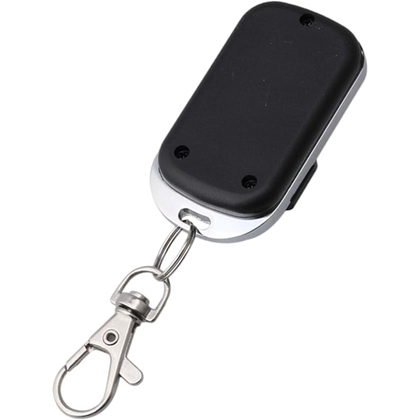 5-pack 4-kanals 433MHz svart trådlös RF-fjärrkontroll inlärningskod 1527 mottagare 1527 nyckelring