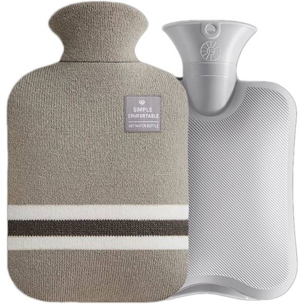 2 litran kuumavesipullo Gray