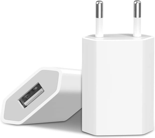 Pakningslader-stik, USB-adapter, USB-A 5V 1A Universal Power Tip-blok