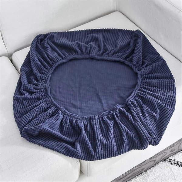 Soffdynasöverdrag, soffdynasöverdrag, stretch, elastiska dynöverdrag, överdrag för soffdynor, halkfritt tyg tartan (mörkgrå, 1 st