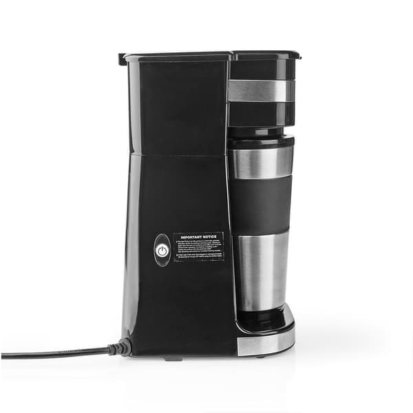 Nedis Kaffemaskine med Termokrus - 1 Kops Kaffemaskine