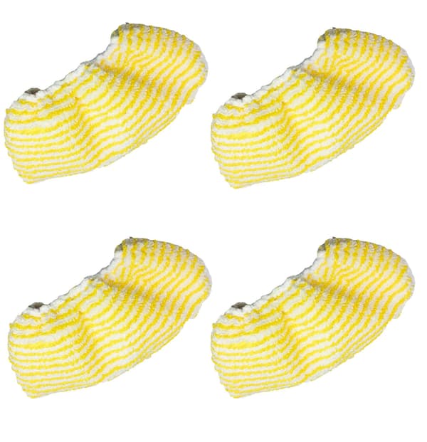 4 stk. mikrofiber dampmoppkluter, refill for dampmopp, erstatning for spraymopp