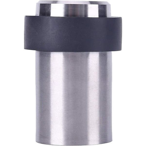 5X 6cm Gulvdørstopper i rustfritt stål Dørstopper Odipie