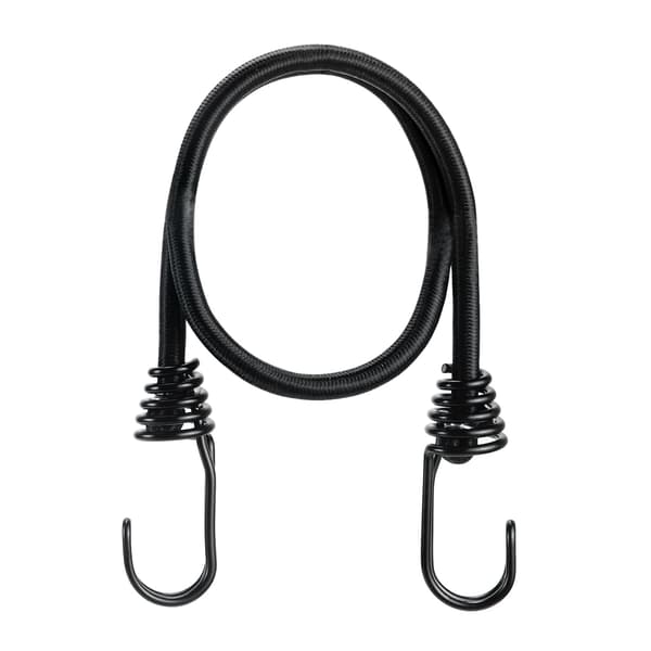 Pack Bungee Snören med Krokar, Kraftiga Elastiska Utomhusremmar för Packning, Camping, Tält, Paketförvaring, Säkring av Föremål (60cm)