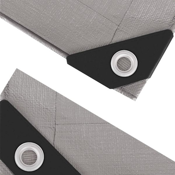 Presenning, Beskyttende Presenning, Presenning med Øyer, Beskyttende Presenning, Rivsikker Beskyttelsespresenning 3m x 4m 3m x 4m