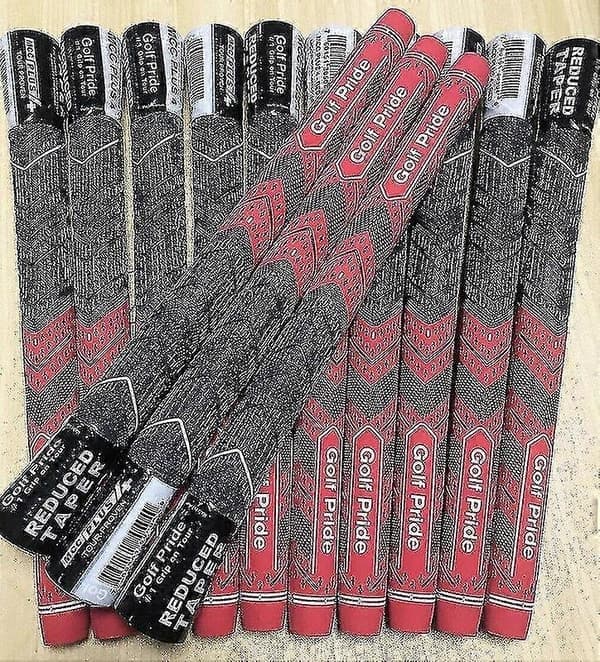 10 kpl Golf Pride MCC PLUS 4 -golfgrippejä vakiokoko Red