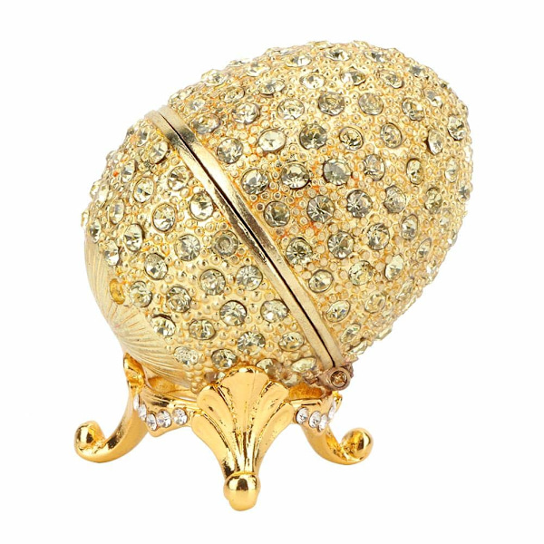 Fabergéägg, Fabergéägg, emaljerad påskäggsask, smyckeskrin för förvaring av en lyxig gåva, Fabergéägg imperial Fabergéägg