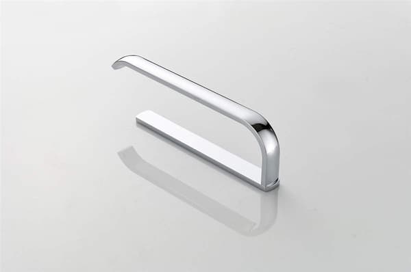 Håndkleholder i messing, krom, 29,5 cm / 12 tommer