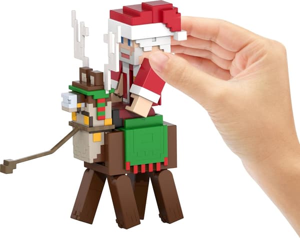 Minecraft-joulukalenterihahmot 2025 monivärinen multicolor Multifärg