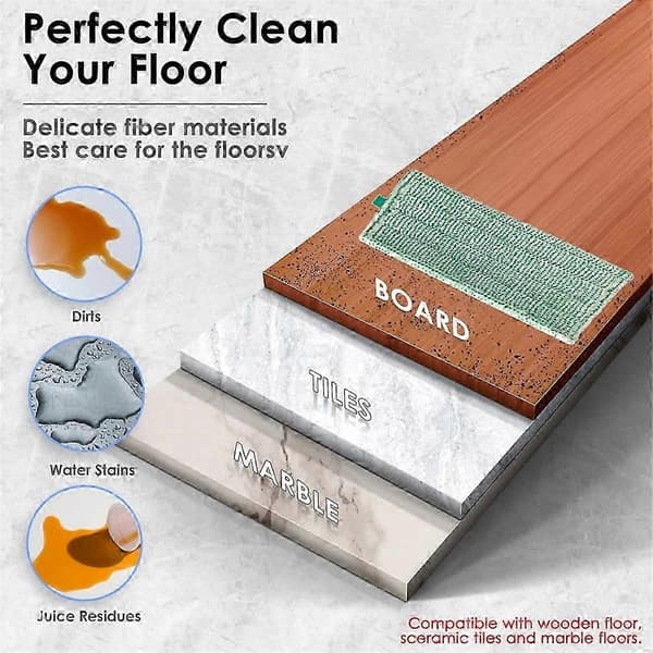 Moppduk för Vorwerk Kobold SP7 Dammsugare