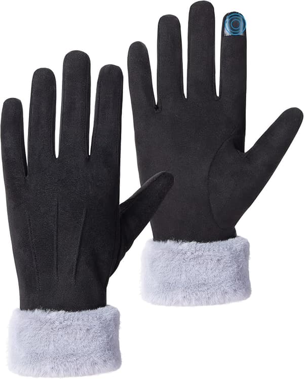 Dame Vinterhandsker, Anti-Kold Touch Termiske Handsker Komfortable Varme Handsker
