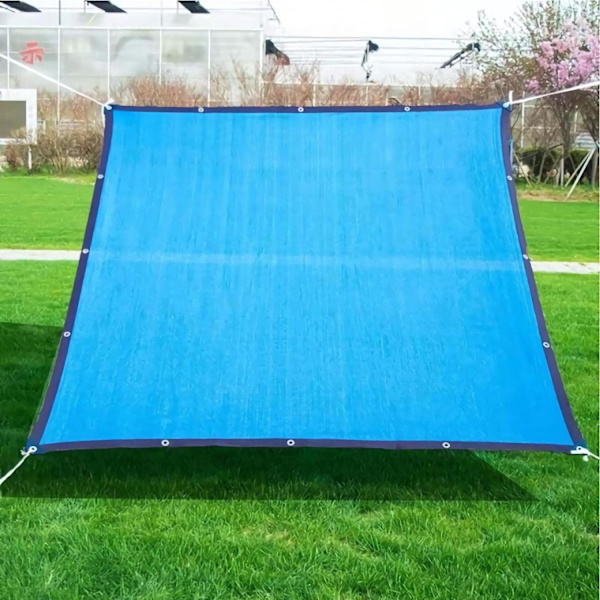 Skyggenet, Drivhuse Vindtæt Netting med Øjer, Udendørs Skyggeklud Stråler, 2x5m 2X5m
