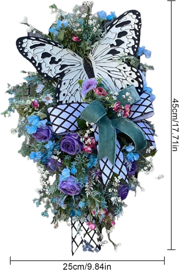 Vår Dråpeformet Swag, Rose Butterfly