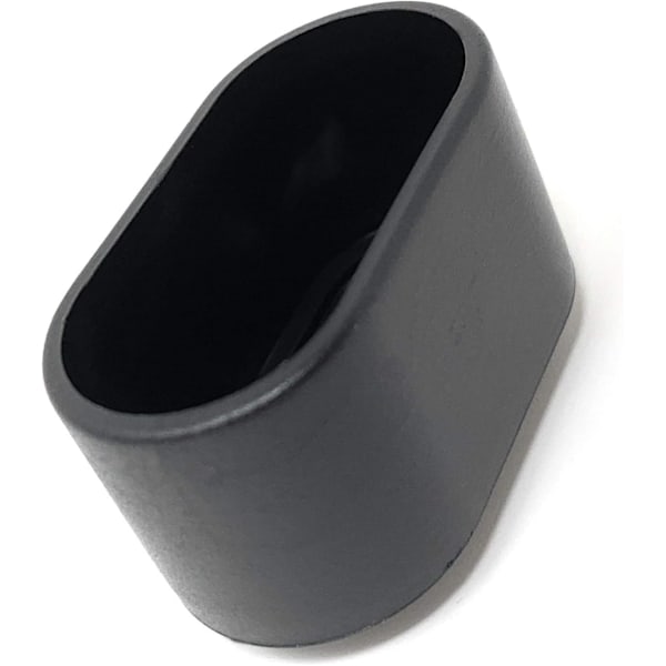 8 stk. stolbenkapper 30mm x 15mm ovale rørhavemøbelbenkapper
