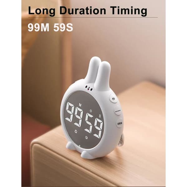 Digital kjøkkentimer magnetisk timer med LED-display for matlaging og treningslæring YYV