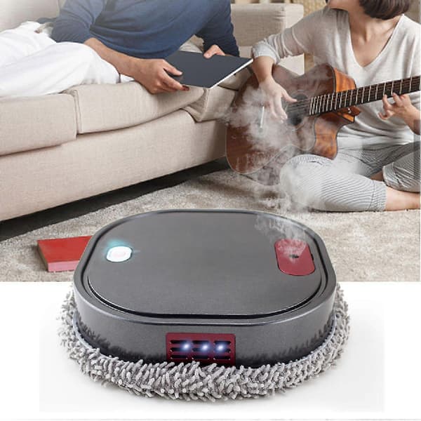 4 X Vaskbare gulvmoppepuder til udskiftning af dampmoppe til Black And Decker Fsm16