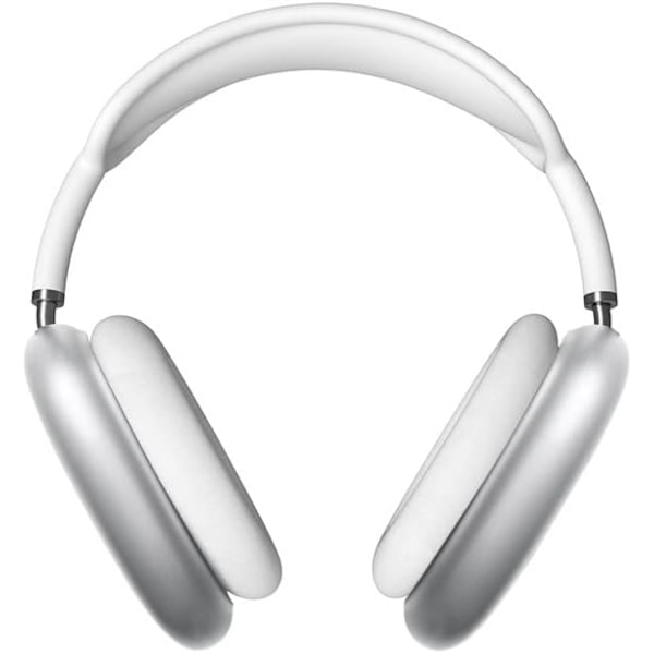 Trådlöst Bluetooth-headset för huvudmontering, ergonomisk design, hög hållfasthet, justerbart och mer hållbart - vitt