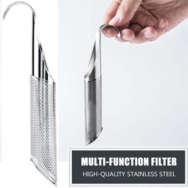 2 st rostfria teinfuser, tesilar för löst te, rostfria tesilar för löst te, teinfuser för lösa teblad