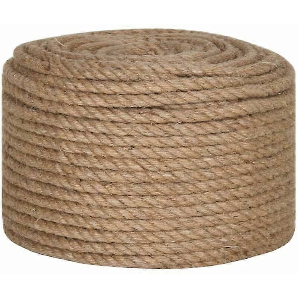 Juterep 50 m lång 10 mm tjock
