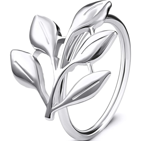 6 st servettringar silver 6pc
